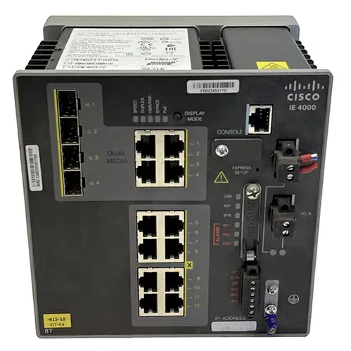Коммутатор Cisco CatalystI IE-4000-8GT4G-E  