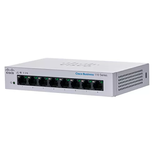 Коммутатор Cisco Business 110 CBS110-8T-D