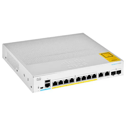 Коммутатор Cisco CBS350-8P-E-2G