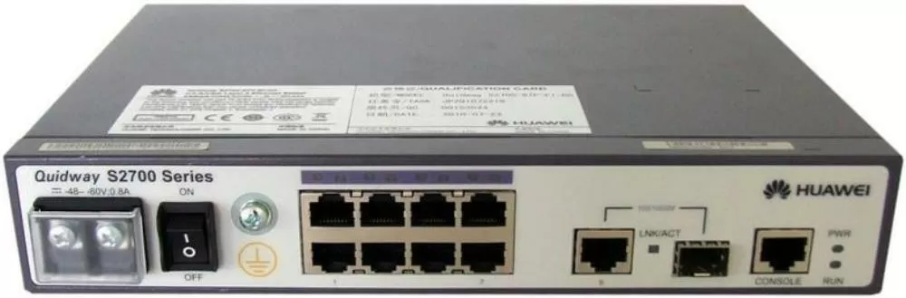 Коммутатор Huawei S2700-9TP-EI-AC, 02352340