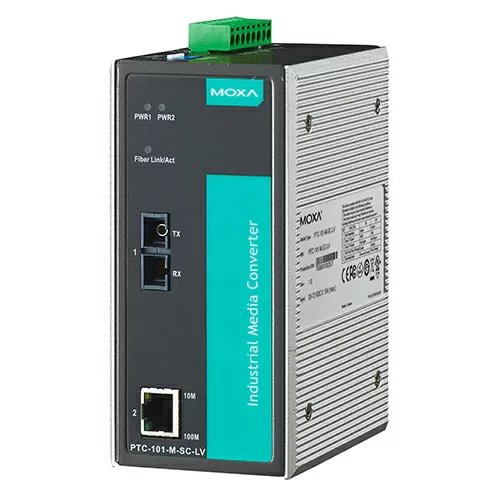 Медиаконвертер MOXA PTC-101-M-LC-HV