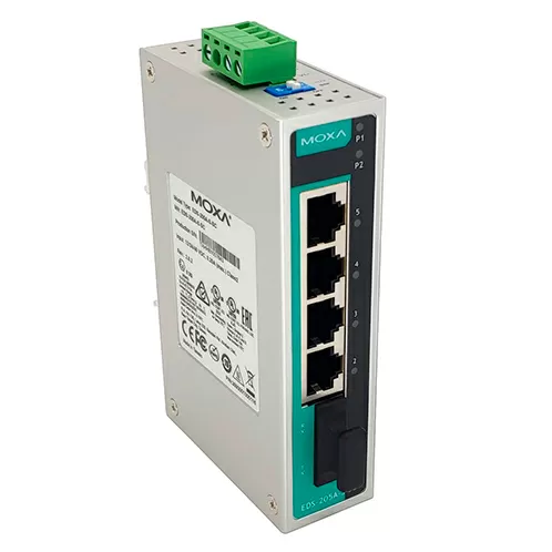 Коммутатор MOXA EDS-205A-S-SC