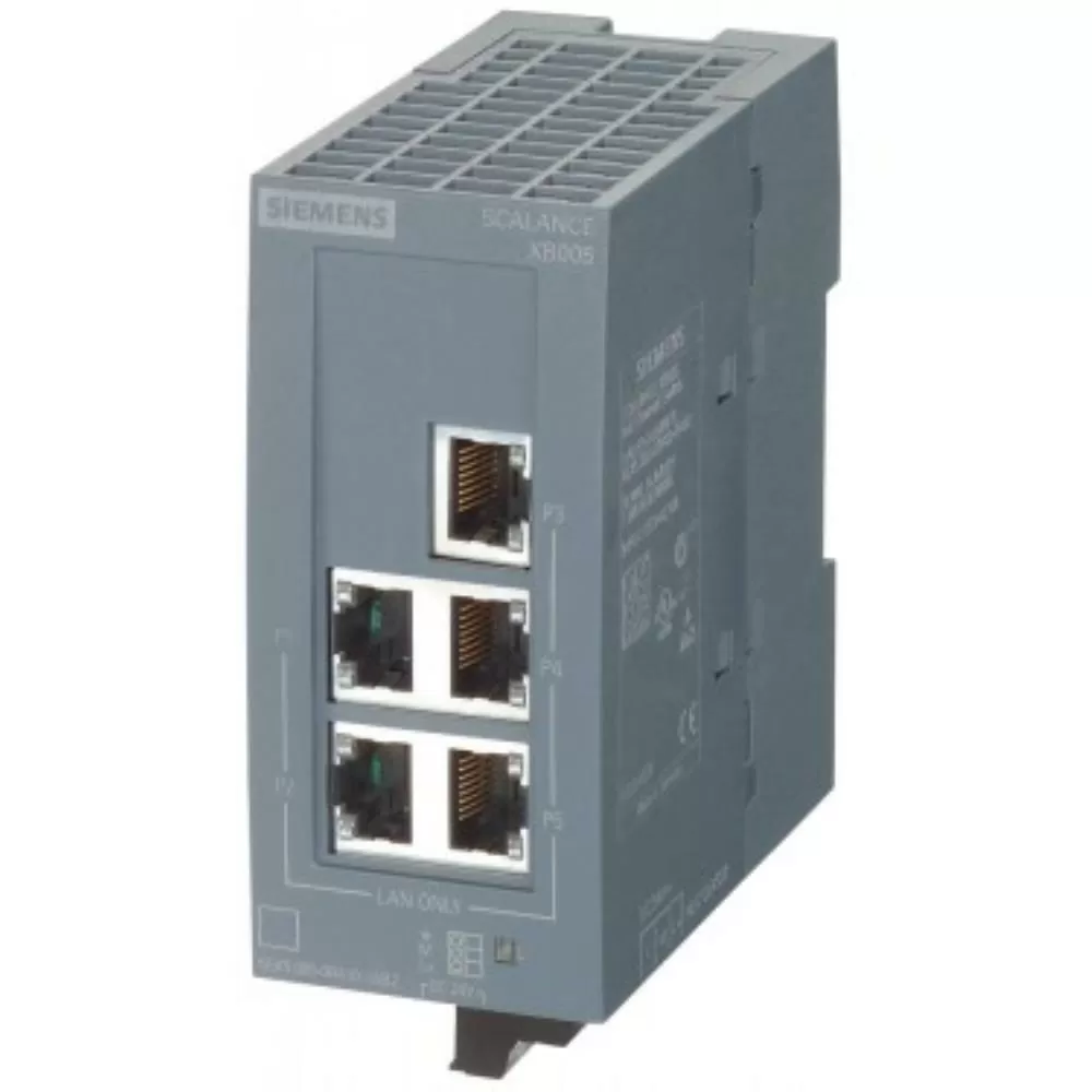 Коммутатор Siemens Scalance XB005G: 5×RJ45 10/100/1000Мбит/с