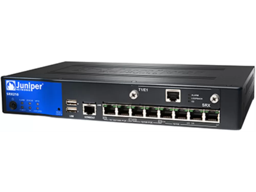 Межсетевой экран Juniper SRX210HE2-POE