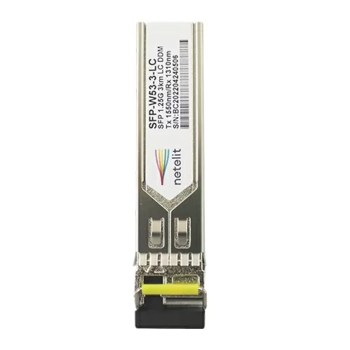 Модуль NETELIT, SFP 1.25G WDM до 3км, Tx 1550нм/Rx 1310нм, LC, DDM