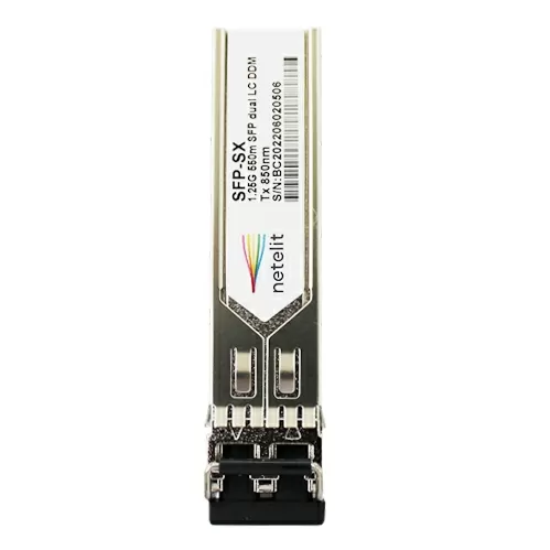 Модуль NETELIT, SFP 1.25G до 550м, Tx 850нм, LC, DDM