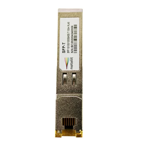 Модуль NETELIT, SFP 10/100/1000M до 100м, RJ45