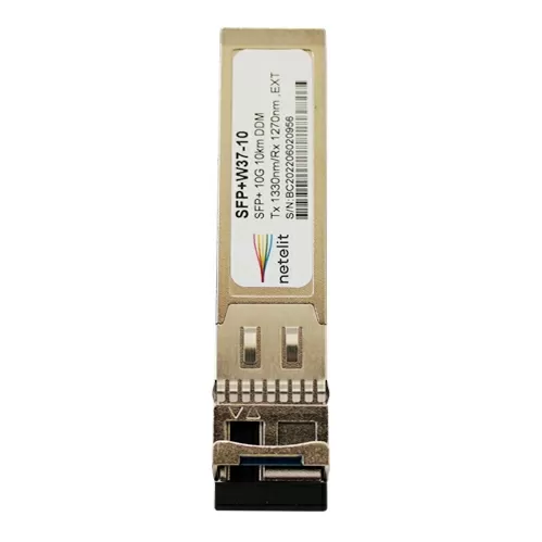 Модуль NETELIT, SFP+ 10G WDM до 10км, Tx 1330нм/Rx 1270нм, LC, DDM