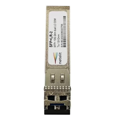 Модуль NETELIT, SFP+ 10G до 2км, Tx 1310нм, LC, DDM