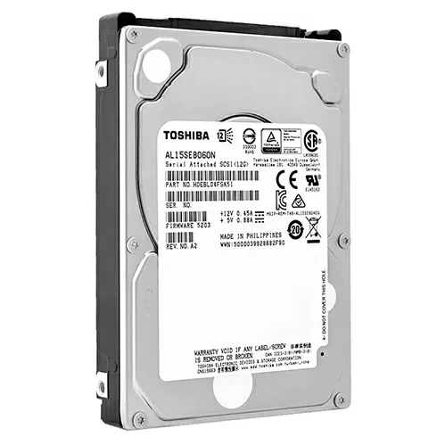 Жесткий диск Toshiba 600GB 10K 12G 2.5" SAS, AL15SEB060N