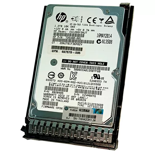 Жесткий диск HPE 1.2TB 6G SAS 10K 2.5in 718292-001
