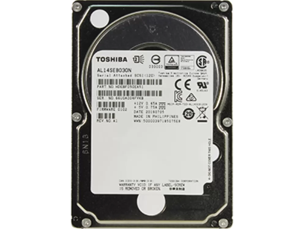 Жесткий диск Toshiba 300GB 10K 128MB SAS 2.5", AL14SEB030N