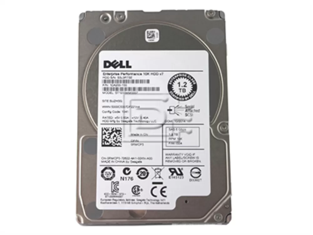 Жесткий диск Dell 1.2TB 6G 10K 2.5" SAS, RMCP3