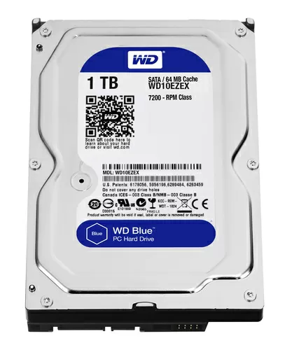Жесткий диск WD 1 ТБ  Blue, WD10EZEX
