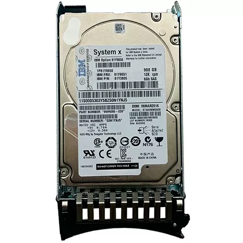 Жесткий диск IBM 900Gb 10K 16Mb SAS Slim-HS 2.5", 81Y9651