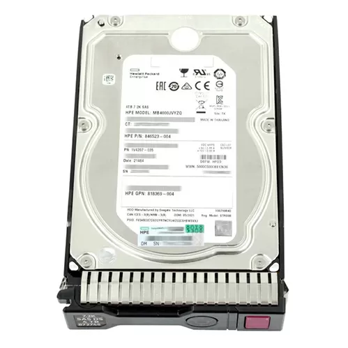 Жесткий диск HPE 4Tb 7.2K 12Gb/s SAS 3.5" MB4000JVYZQ