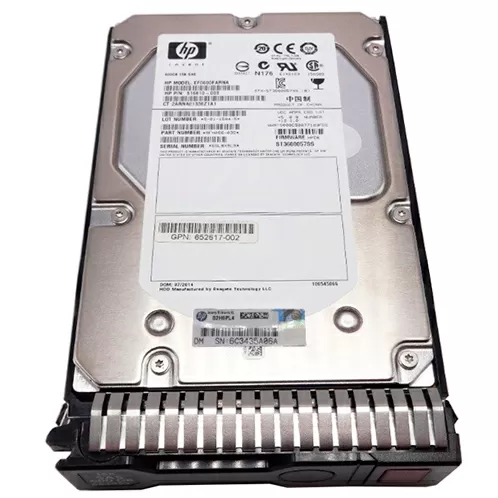 Жесткий диск HP 600GB 6G 15K 3.5" SAS, 653952-001, 652620-B21