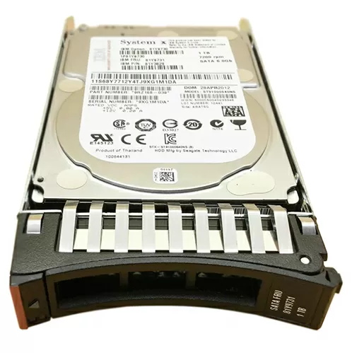 Жесткий диск IBM 1TB 6G 7.2K 2.5" SATA, 81Y9730