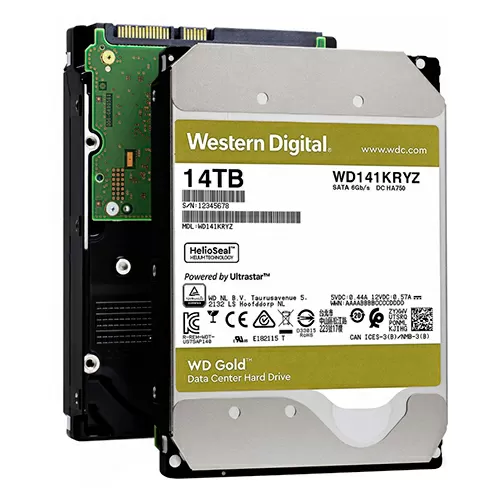 Жесткий диск Western Digital 14Tb SATA 6 Gbit/s 512 Mb 7200 rpm WD141KRYZ