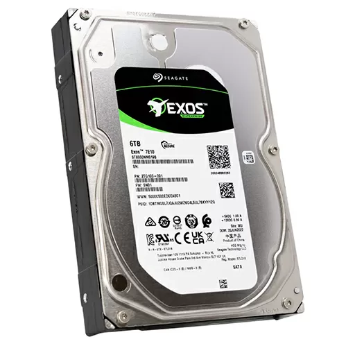 Жесткий диск Seagate 6Tb 7.2k 512e/4KN 256MB 3.5" SATA ST6000NM019B