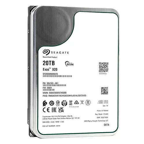 Жесткий диск Seagate 12TB SATA 6Gb/s 7200rpm 512mb 3.5" ST12000NM002H