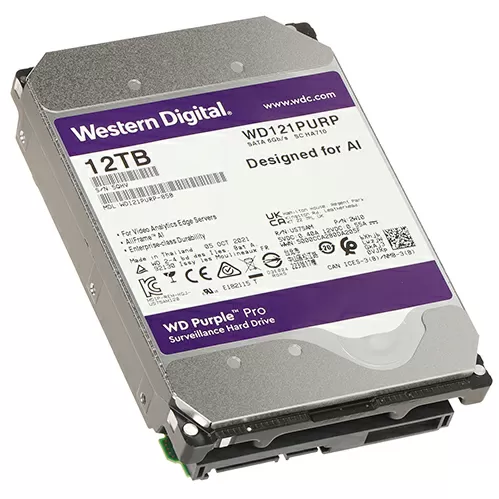 Жесткий диск Western Digital 12TB SATA 6Gb/s WD121PURP