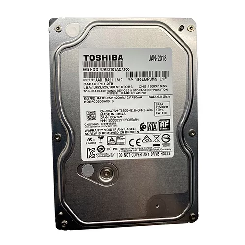 Жесткий диск Toshiba 1TB SATA 6Gb/s DT01ACA100