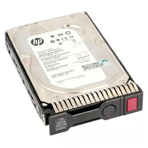Жесткий диск HP 500Gb 6G 7.2K 3.5" SATA SC, MB0500GCEHE, 658103-001, 658071-B21