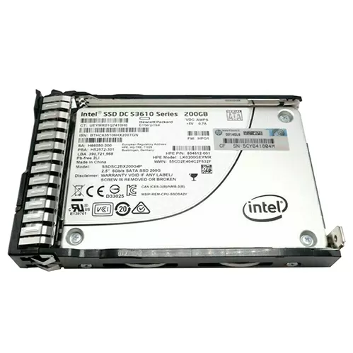 SSD накопитель HP 200GB 6G 2.5" SATA MU, 804613-B21