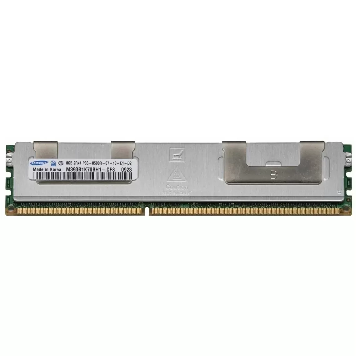 Оперативная память Samsung 8GB 1066MHZ PC3-8500R ECC REG DUAL RANK X4 DDR3 SDRAM, M393B1K70BH1-CF8