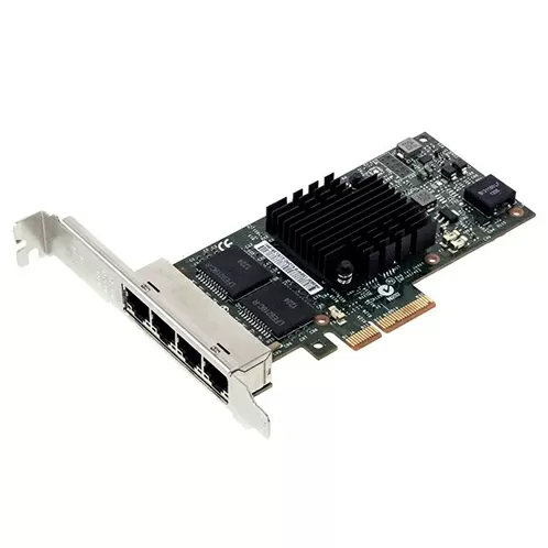 Сетевая карта Intel I350-T4 4xRJ45, I350T4BLK