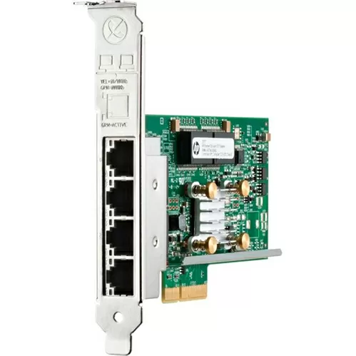 Сетевая карта HPE Base-T I350-T4 1Gbps 4 порта