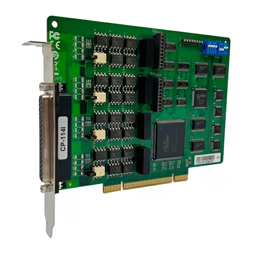Низкопрофильная плата MOXA CP-114EL-I-DB9M