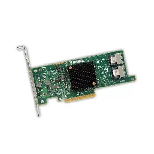 Контроллер Dell LSI 9300-8e Fibre Channel Host Bus Adapter 12GB SAS Dual Port, 406-BBDM