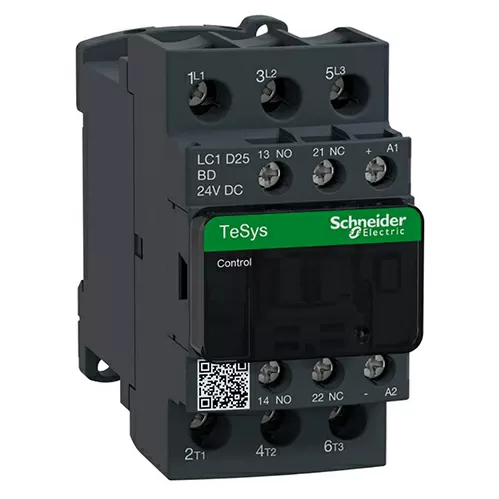 Контактор Schneider Electric 3Р 25А 24В LC1D25BD