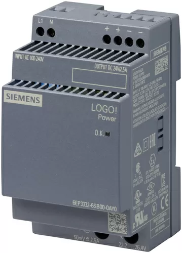 Блок питания Siemens LOGO! 6EP3332-6SB00-0AY0