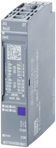 Модуль аналогового вывода SIMATIC 6ES7135-6HD00-0BA1
