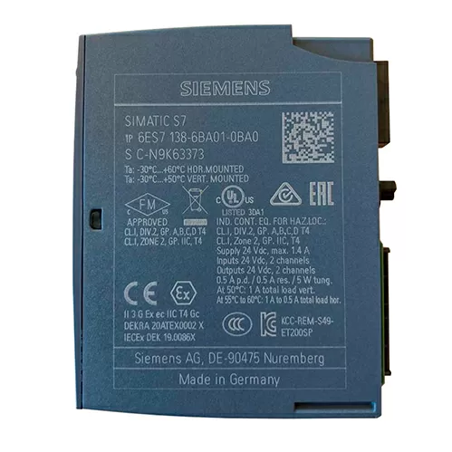 Технологический модуль Siemens SIMATIC ET 200SP 6ES7138-6BA01-0BA0