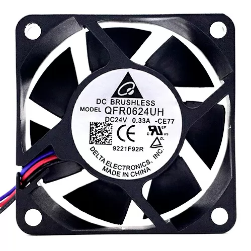 Вентилятор DC Brushless QFR0624UH DC 24v 0.26A 3pin 60x25\Delta Electronics
