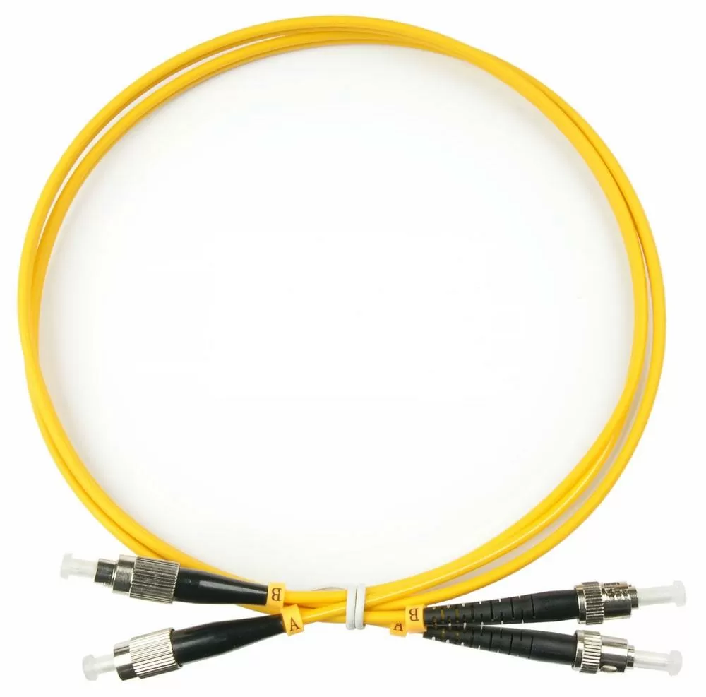 Патчкорд оптический FC/UPC, SM,  Duplex, 10 метров, LSZH 3 мм