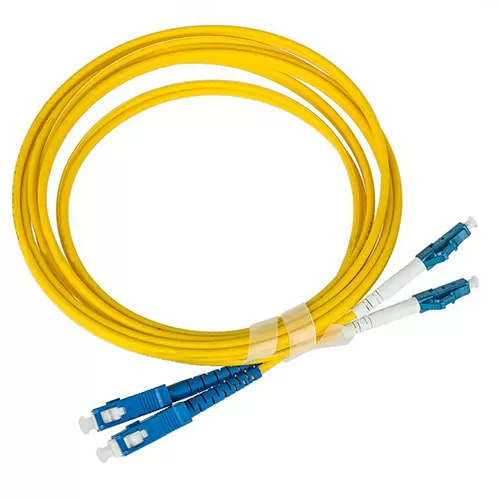 Патчкорд оптический LC/UPC, МM (OM4), Duplex, 5 метров, LSZH 3мм