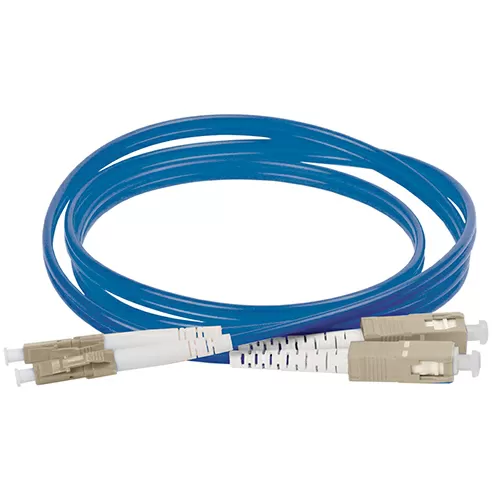 Патчкорд оптический LC/UPC, МM (OM4), Duplex, 3 метра, LSZH 3мм