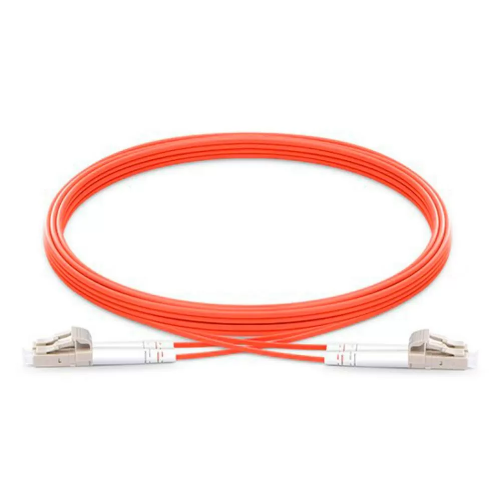 Патчкорд оптический LC/UPC, МM (OM2), Duplex, 10 метров, LSZH 3мм