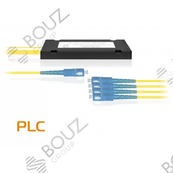 Делитель оптический планарный в пластиковом корпусе 2x24, оконцованный разъемами SC/UPC